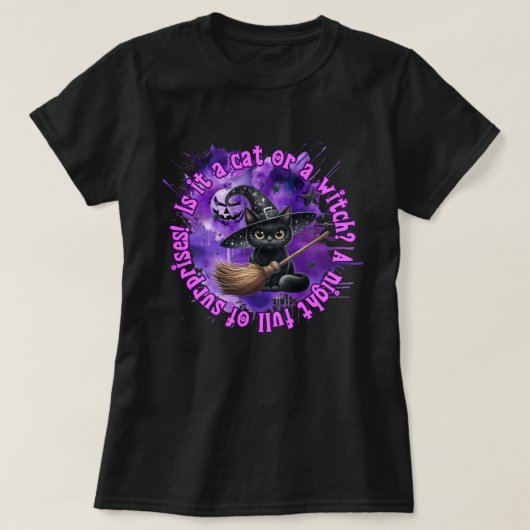 Cat Halloween Shirt (Design voorkant)