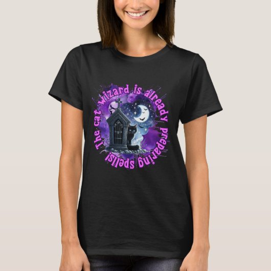 Cat Halloween Shirt (Voorkant)