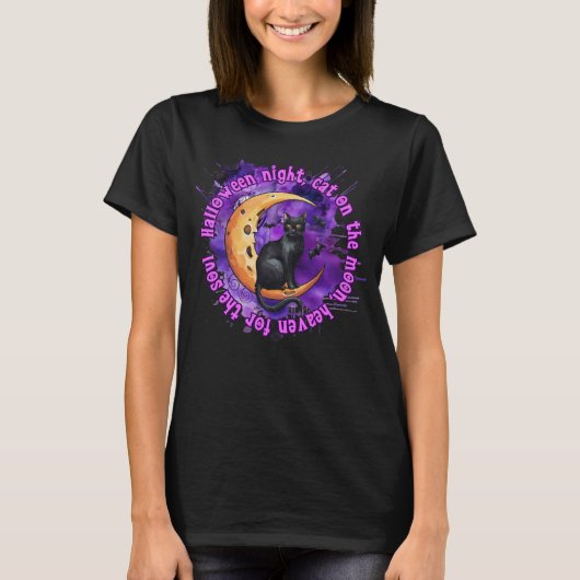 Cat Halloween Shirt (Voorkant)