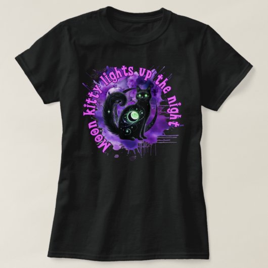 Cat Halloween Shirt (Design voorkant)