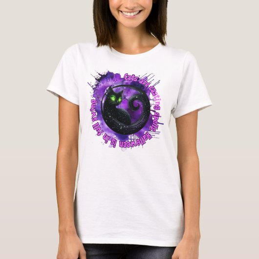 Cat Halloween Shirt (Voorkant)