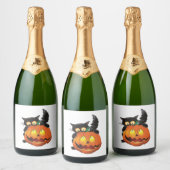 CAT HALLOWEEN SPARKLING WIJNETIKET (Flessen)
