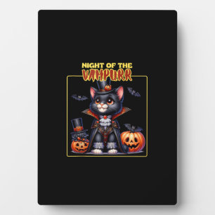 Cat Halloween Spooky Kitten Lover Trick or treat K Fotoplaat
