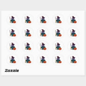 Cat Halloween sticker (Vel)