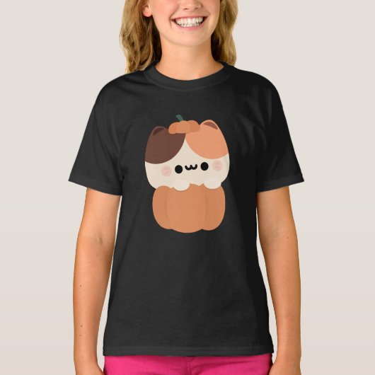 Cat Halloween T-shirt (Voorkant)