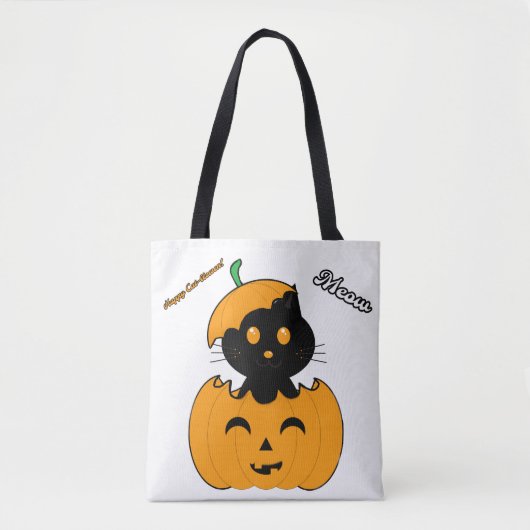 Cat-halloween Tote Bag (Voorkant)