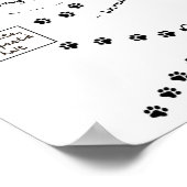 Cat Hallway Attack Plan Poster (Hoek)