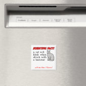 Cat Hammer Funny Magnet Humor (Insitu (Vaatwasser))