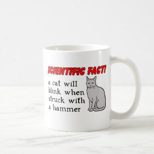Cat Hammer Funny Mug Humor Koffiemok