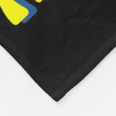 Cat Happy New Year Mew Year Funny New Years Party  Fleece Deken (Hoek)