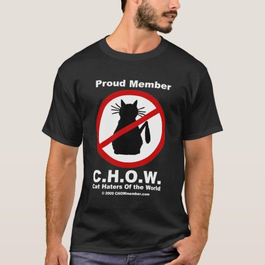 Cat Haters C.H.O.W. Logo T-shirt (Voorkant)