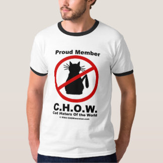 Cat Haters C.H.O.W. Logo T-shirt