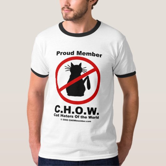 Cat Haters C.H.O.W. Logo T-shirt (Voorkant)