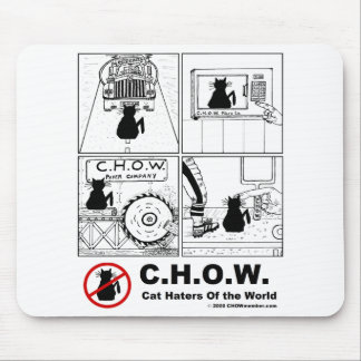 Cat Haters Cartoon Mousepad Muismat