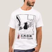 Cat Haters Football Cartoon T-shirt (Voorkant)