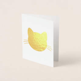 Cat head Folie Card Kaarten