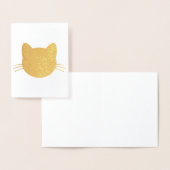 Cat head Folie Card Kaarten (Display)