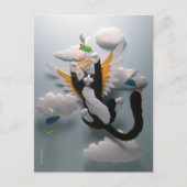 Cat Heaven Briefkaart (Voorkant)