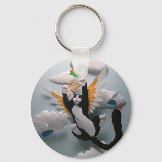 Cat Heaven Sleutelhanger (Voorkant)