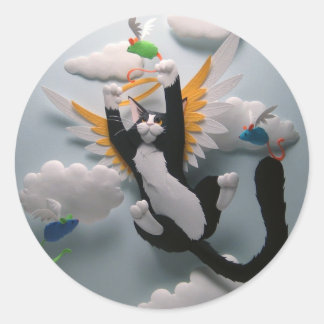 Cat Heaven Stickers