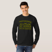 Cat Herder  For Crazy Animal Kitty  Men Women T-shirt (Voorkant volledig)