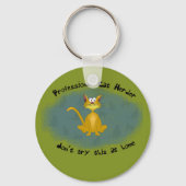 Cat Herder Funny Sleutelhanger (Voorkant)