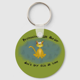 Cat Herder Funny Sleutelhanger