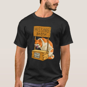Cat Hisses Booth Free Hisses Kat Hiss Cat T-shirt