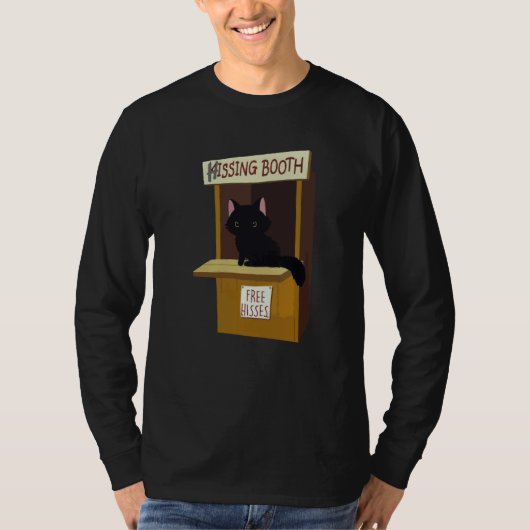 Cat Hissing Booth Free Hisses Animal T-shirt (Voorkant)