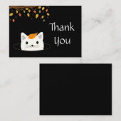 Cat Hole Hartelijk dank Notitiekaartje (Voorkant / Achterkant)