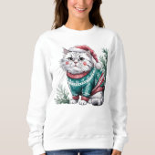 Cat Holiday Sweater (Voorkant)