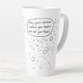 Cat Hopes Latte Mok (Rechterhoek)