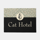 Cat Hotel Sign Deurmat (Voorkant)