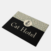 Cat Hotel Sign Deurmat (Schuin)