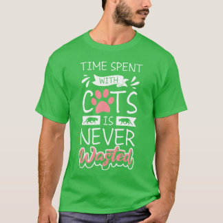Cat House Catiger Cat Lady familie T-shirt