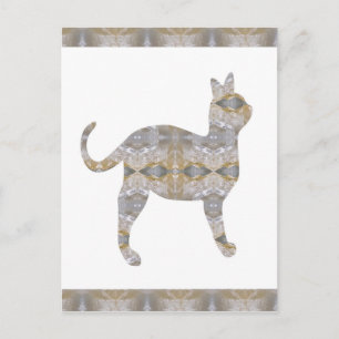 CAT huisdier CRYSTAL Jewel NVN452 KINDEREN GROOT Briefkaart
