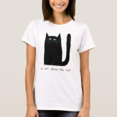 Cat Humor Pun Cat T-shirt (Voorkant)