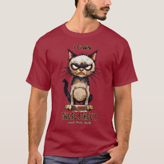 Cat humor T-shirt