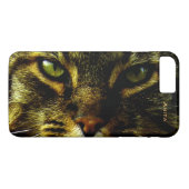 Cat Hypnotizing Eyes Foto Case-Mate iPhone Case (Achterkant (Horizontaal))