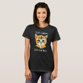 Cat I 70 Cotton 30 Cat Hair I  Cat T-shirt (Voorkant volledig)