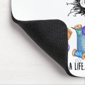 Cat I Crochet, dus ik koos mensen niet om een leve Muismat (Hoek)