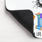 Cat I Crochet So I Dont Choke People Save A Life Muismat (Hoek)