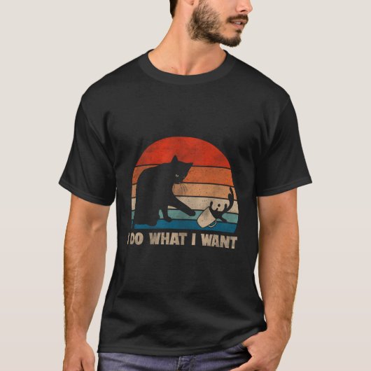 Cat I Do W Ik Wil Kat Kat Kat Humor Kat T-shirt (Voorkant)