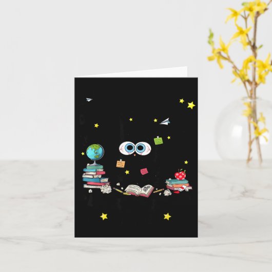 Cat I Survived 67 Days Of School Teachers Students Kaart (Gele Bloem)