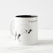 Cat, ik verspil mijn leven, Mok van dieren (Voorkant links)