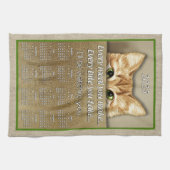 Cat I'll Be Watching You Song Parodie 2025 Kalende Theedoek (Horizontaal)