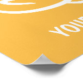 Cat Illustration Custom Color poster (Hoek)