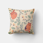 Cat Illustration-Sierkussen Kussen (Voorkant)