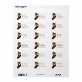  Cat in Boot Address Label (Full Sheet)