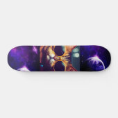 CAT IN DE RUIMTE GRAPPIG Skateboard Deck (Horizontaal)